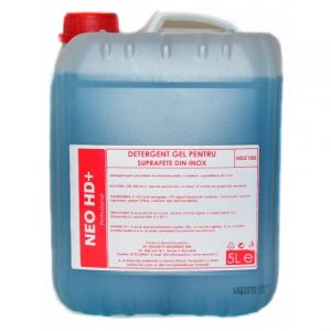 Detergent gel pentru suprafete din INOX canistra 5L